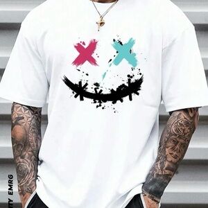 White Graphic T-Shirt